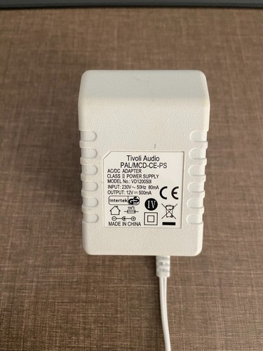 Tivoli audio adapter - ac/dc,